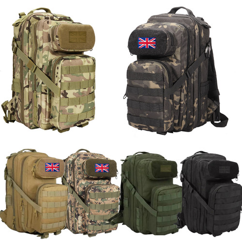 Tactical military backpack 25l - backpack,