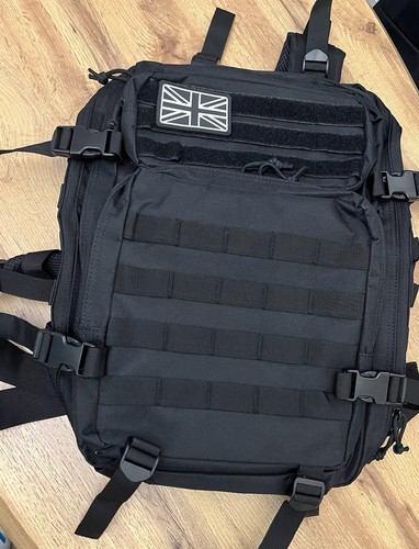 Black tactical military - black,