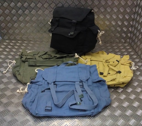Canvas web rucksack - back, pack