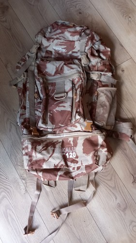 Desert camo 120 litre backpack - camo,