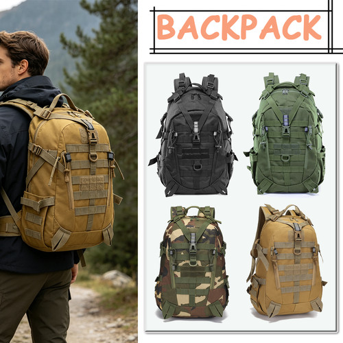 Tactical backpack men military - tactical,