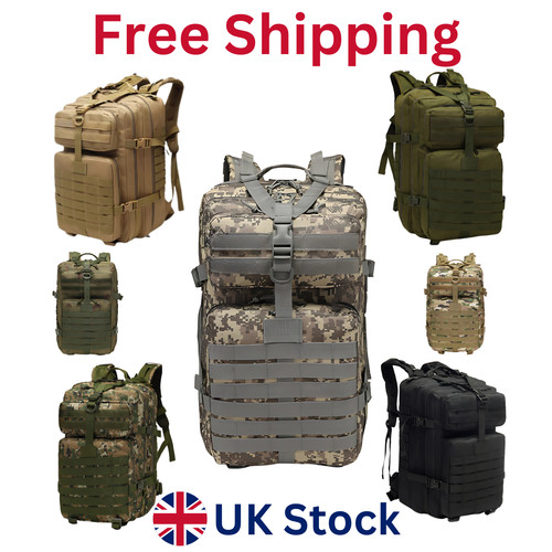 Military tactical backpack 45l - backpack,