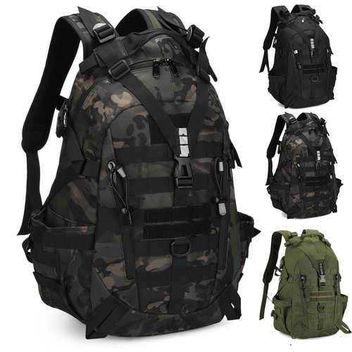 30l tactical military backpack - military,