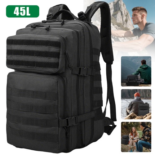 Solid tactical backpack 45l - backpack,