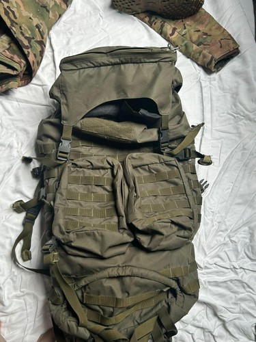 Olive military backpack - , mollie