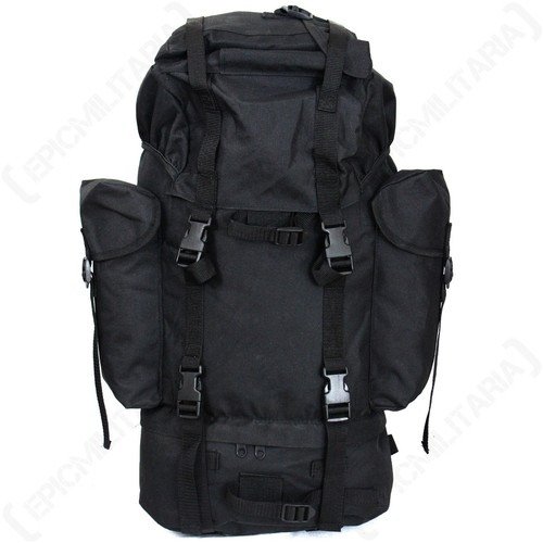 German army black - black, rucksack