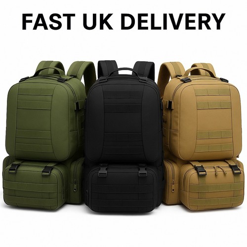 Tactical backpack 50l military - 50l,